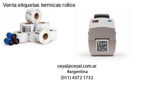 Venta etiquetas termicas rollos