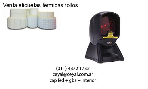 Venta etiquetas termicas rollos