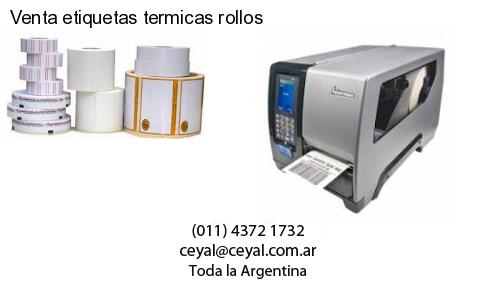 Venta etiquetas termicas rollos