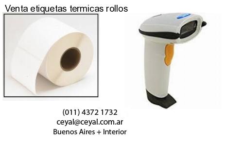 Venta etiquetas termicas rollos