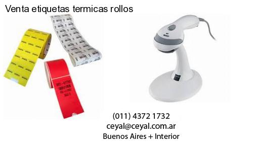 Venta etiquetas termicas rollos