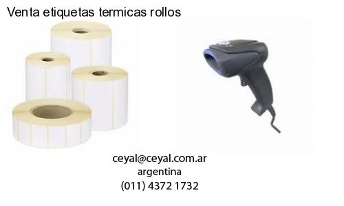 Venta etiquetas termicas rollos