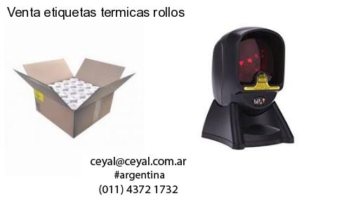 Venta etiquetas termicas rollos