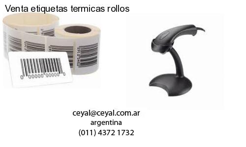 Venta etiquetas termicas rollos