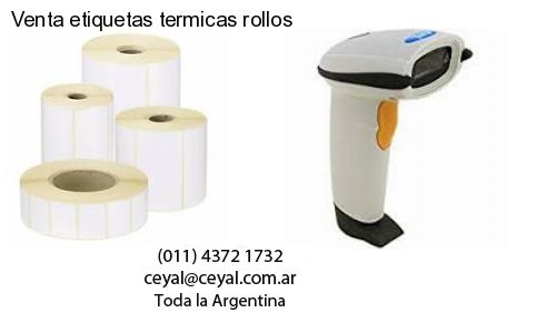 Venta etiquetas termicas rollos