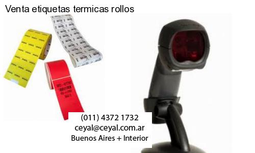 Venta etiquetas termicas rollos