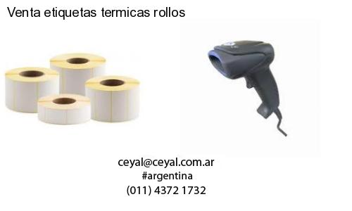 Venta etiquetas termicas rollos