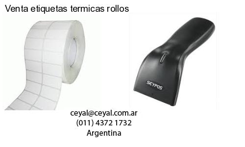Venta etiquetas termicas rollos