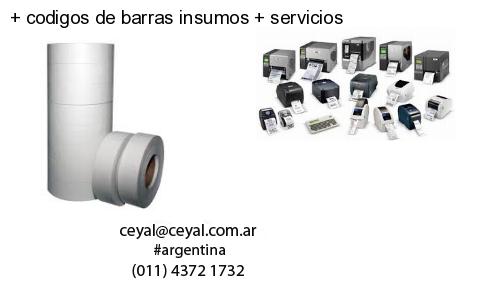   codigos de barras insumos   servicios