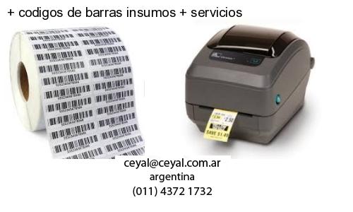   codigos de barras insumos   servicios