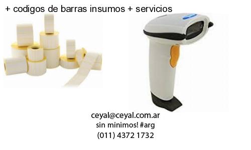   codigos de barras insumos   servicios