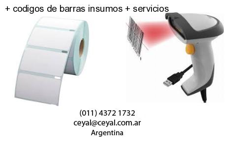   codigos de barras insumos   servicios