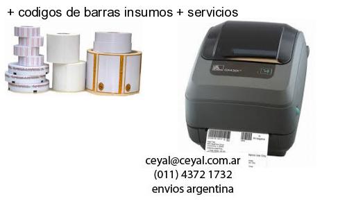   codigos de barras insumos   servicios