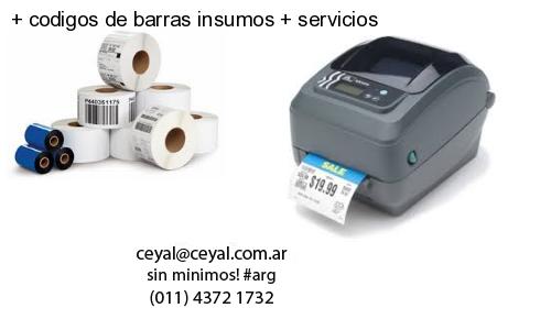   codigos de barras insumos   servicios