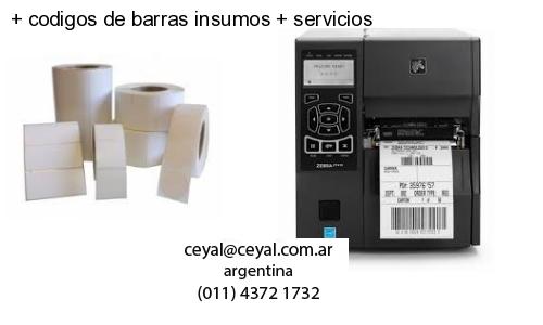   codigos de barras insumos   servicios