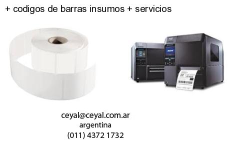   codigos de barras insumos   servicios