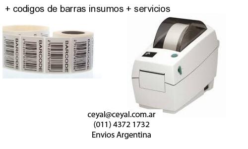   codigos de barras insumos   servicios