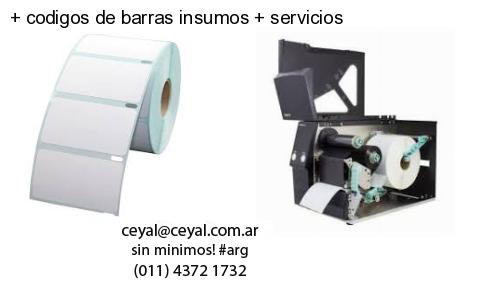   codigos de barras insumos   servicios