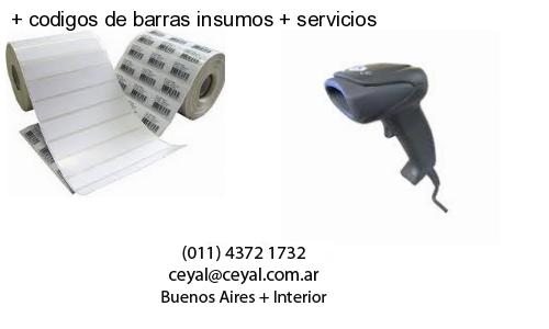   codigos de barras insumos   servicios