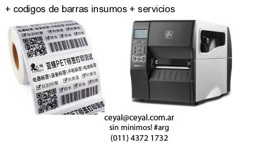   codigos de barras insumos   servicios