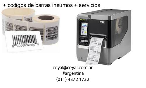   codigos de barras insumos   servicios