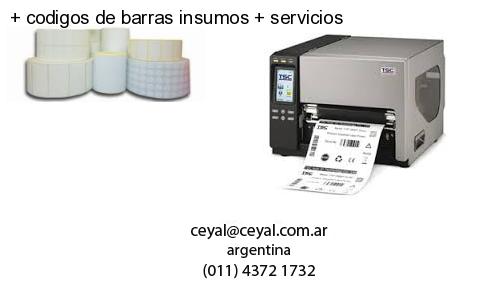   codigos de barras insumos   servicios