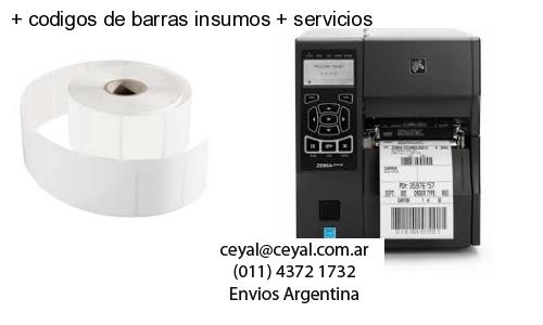   codigos de barras insumos   servicios
