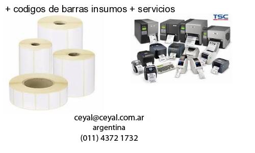   codigos de barras insumos   servicios