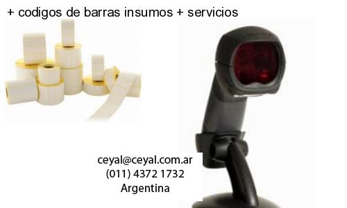 codigos de barras insumos servicios