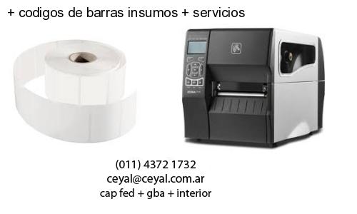   codigos de barras insumos   servicios