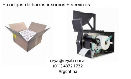   codigos de barras insumos   servicios