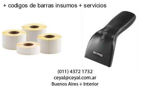   codigos de barras insumos   servicios