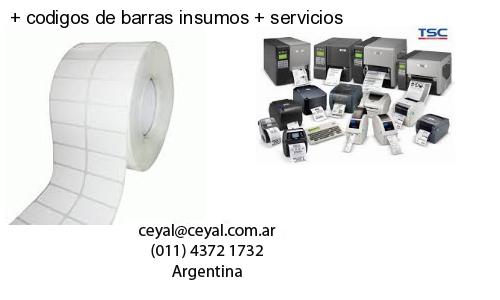  codigos de barras insumos   servicios