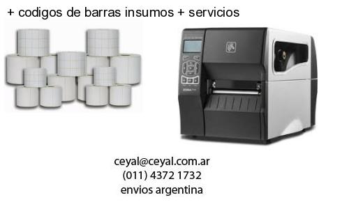   codigos de barras insumos   servicios