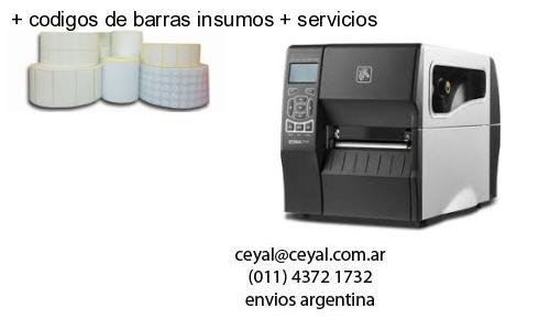 codigos de barras insumos servicios
