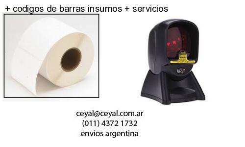   codigos de barras insumos   servicios