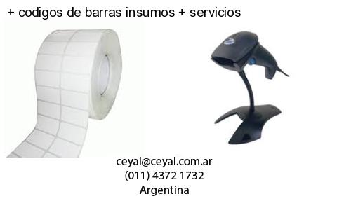   codigos de barras insumos   servicios
