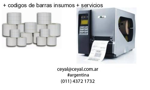   codigos de barras insumos   servicios