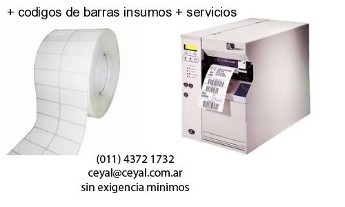   codigos de barras insumos   servicios