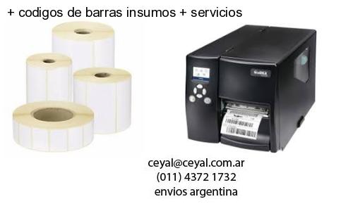   codigos de barras insumos   servicios