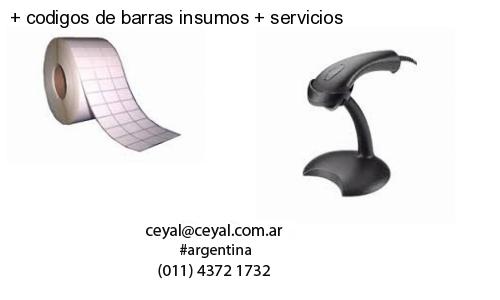   codigos de barras insumos   servicios