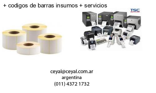   codigos de barras insumos   servicios