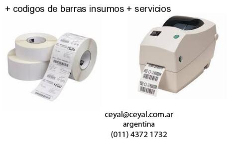   codigos de barras insumos   servicios
