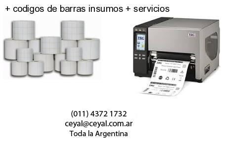   codigos de barras insumos   servicios