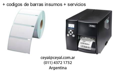 codigos de barras insumos servicios