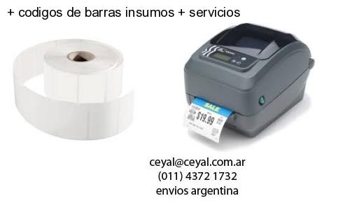   codigos de barras insumos   servicios