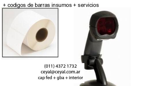   codigos de barras insumos   servicios