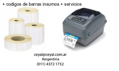   codigos de barras insumos   servicios