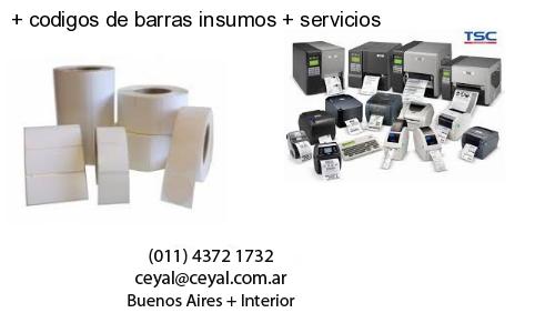   codigos de barras insumos   servicios