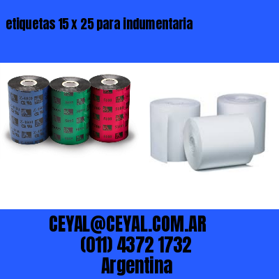 etiquetas 15 x 25 para indumentaria